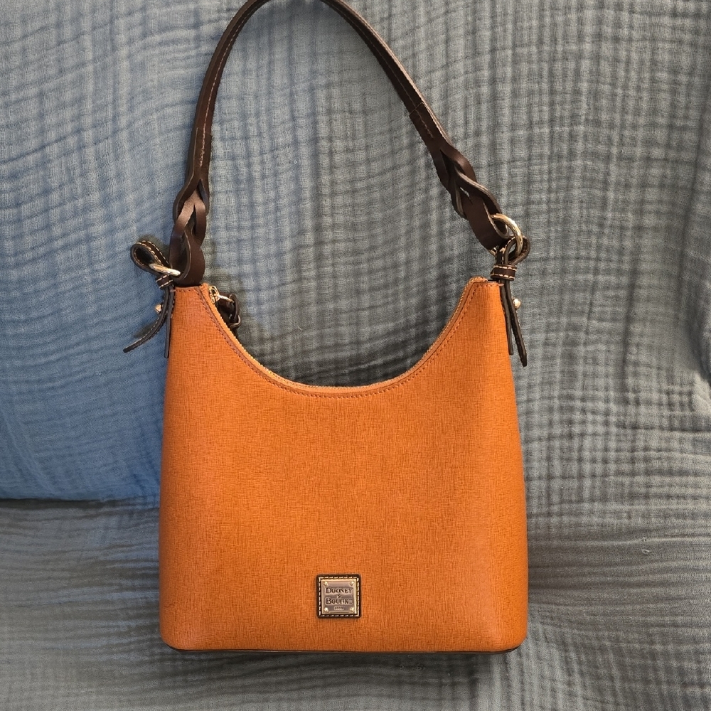 Dooney & Bourke Bryce Saffiano Leather Hobo Shoulder Bag